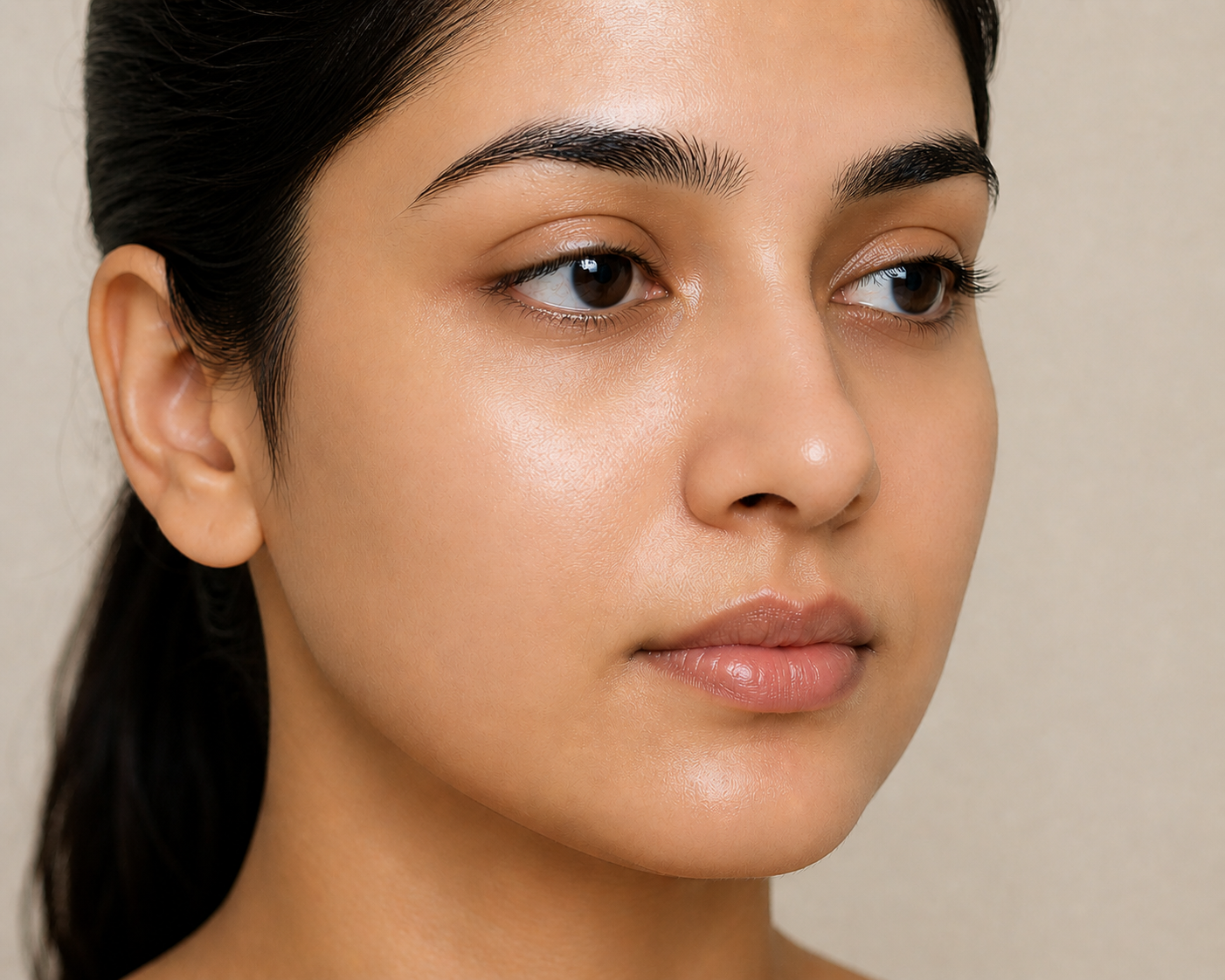 After — Under Eye Roller result