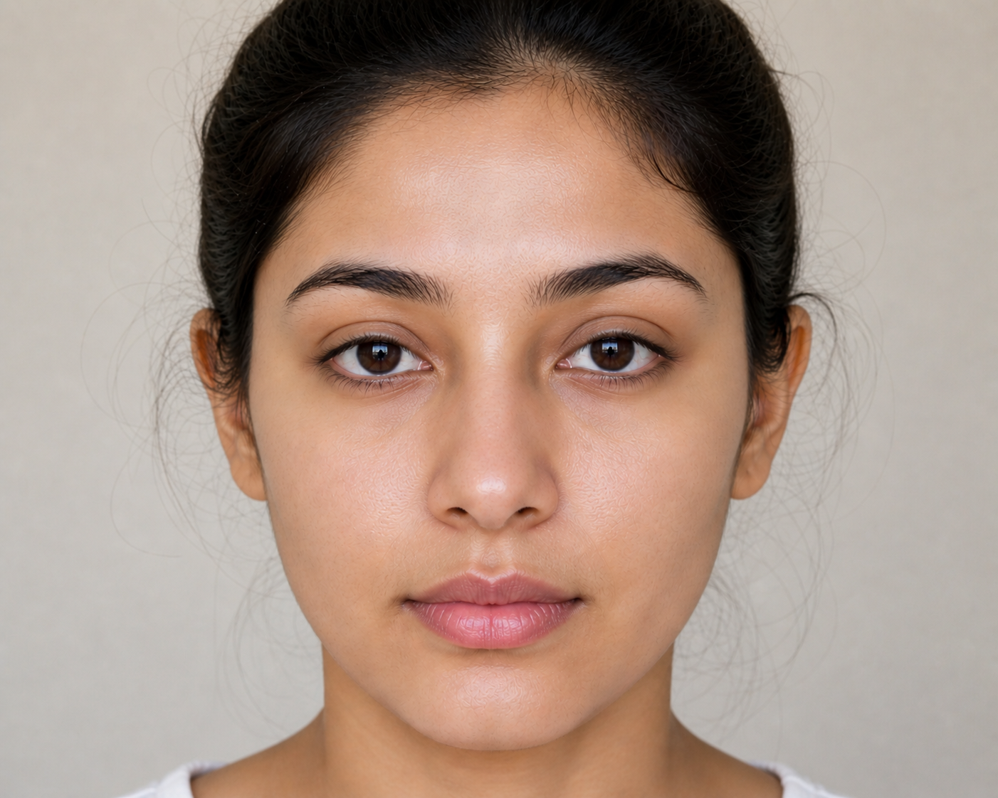 After — Face Toner result