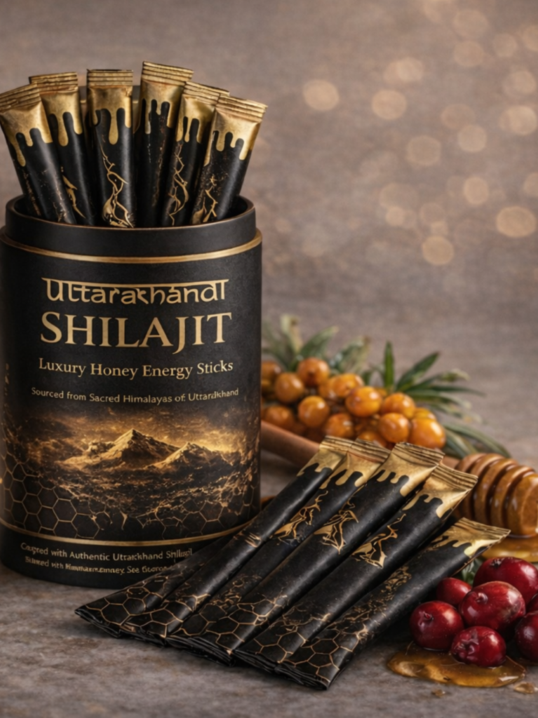 Uttarakhand Shilajit Honey Sticks